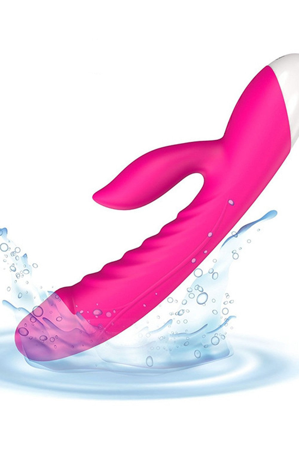 Vibromasseur rabbit rose 10 programmes USB