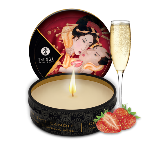 Kit Secret de Geisha - ORGANICA - Vin pétillant à la fraise