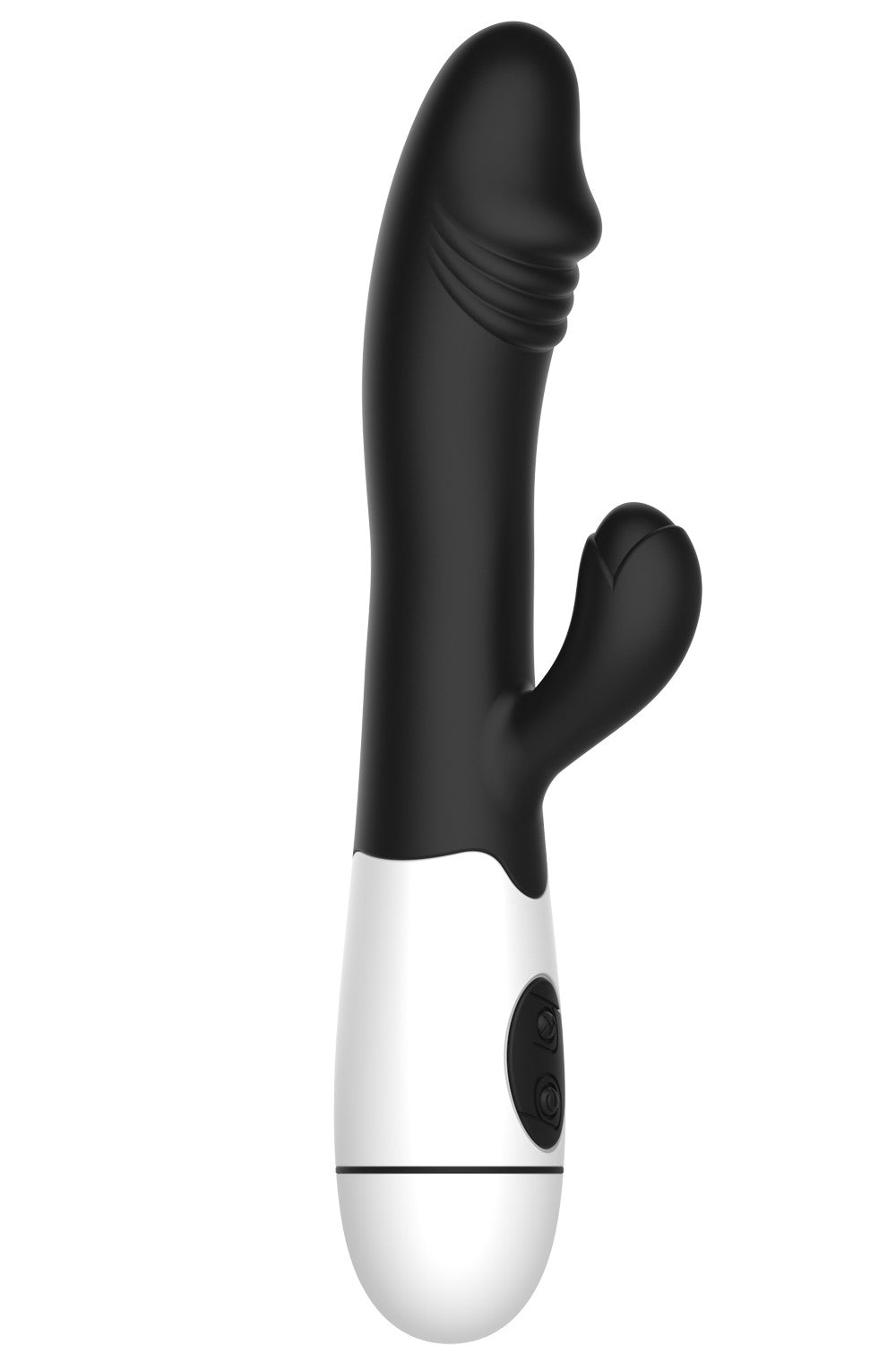 Vibromasseur rabbit noir avec gland 30 programmes
