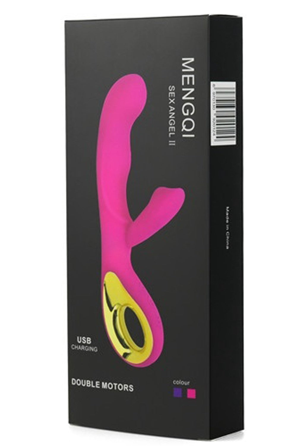 Vibromasseur rabbit USB rose point G