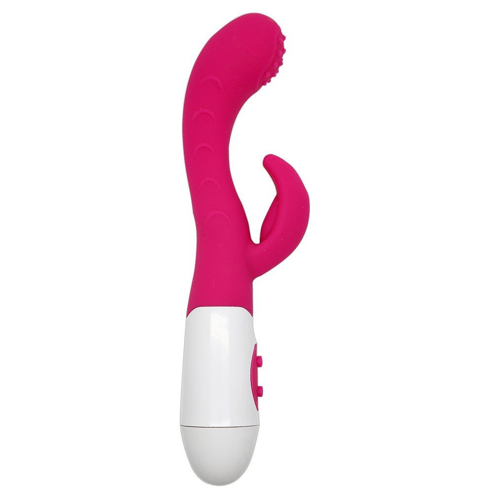 Vibromasseur Rabbit Rose avec picot de stimulation