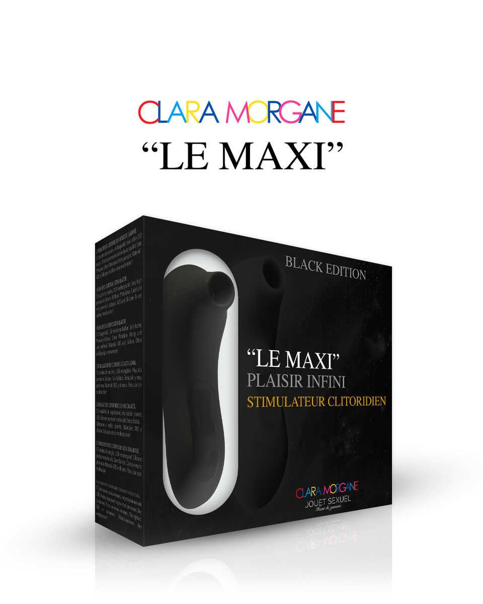 Le Maxi stimulateur clitoridien - Noir
