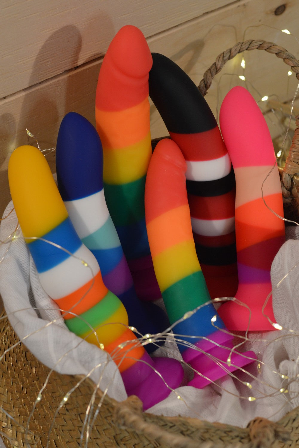 Gode ventouse 3 couleurs