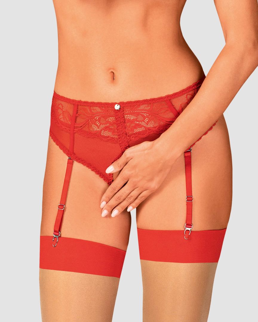 Dagmarie Culotte jarretière Rouge