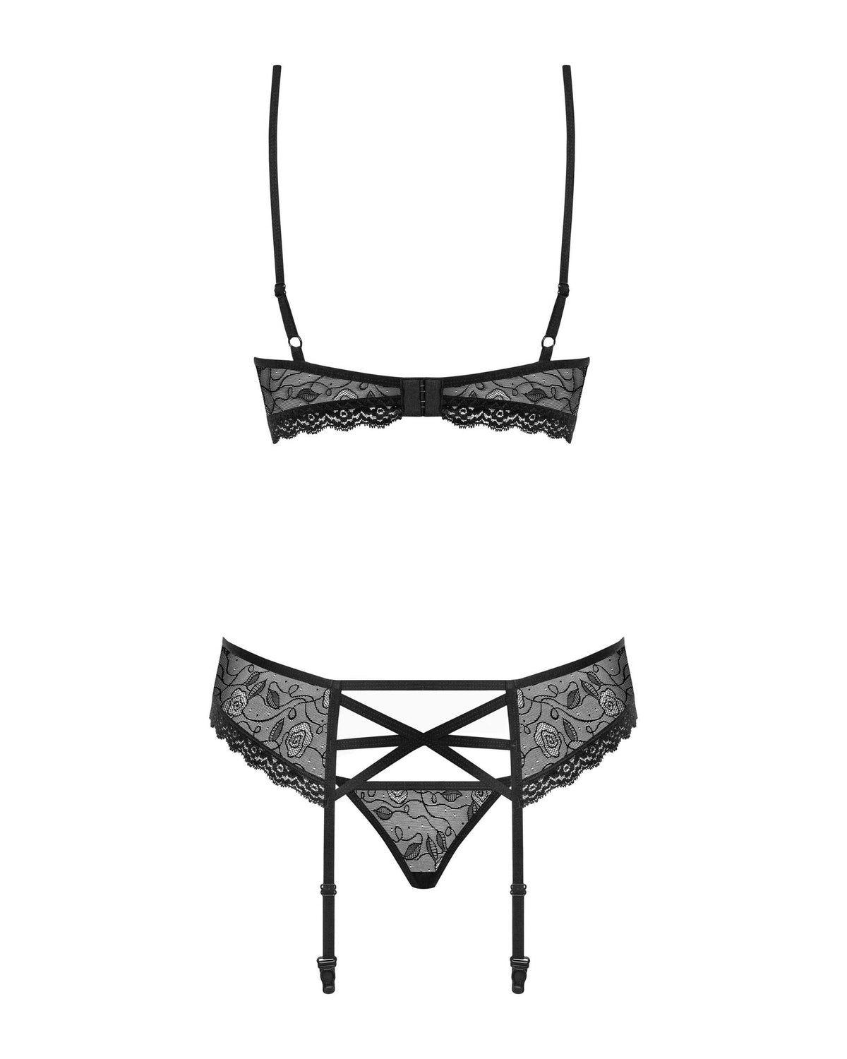 818-SEG-1 Ensemble 3 pcs - Noir