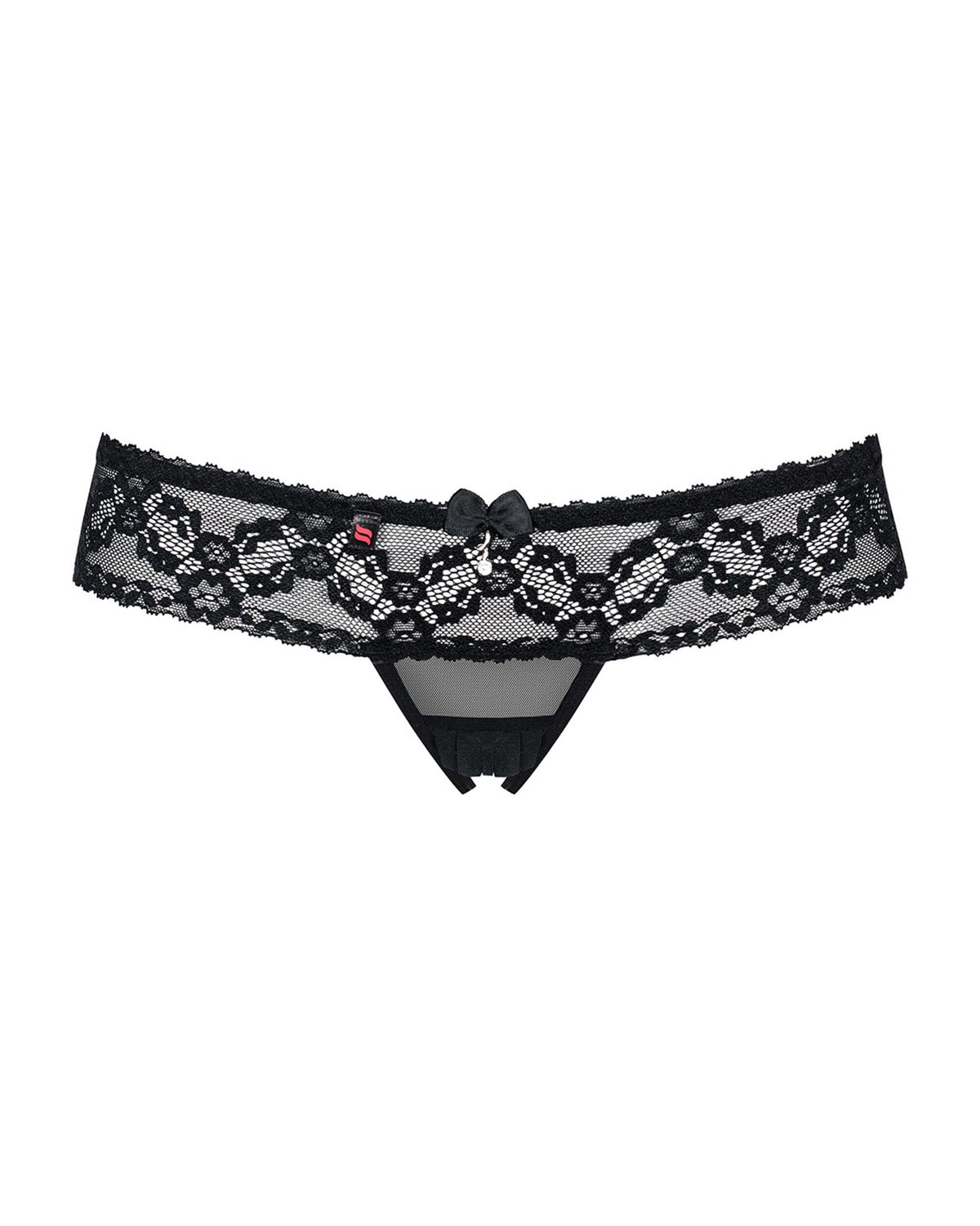 837-THC-1 String ouvert - Noir