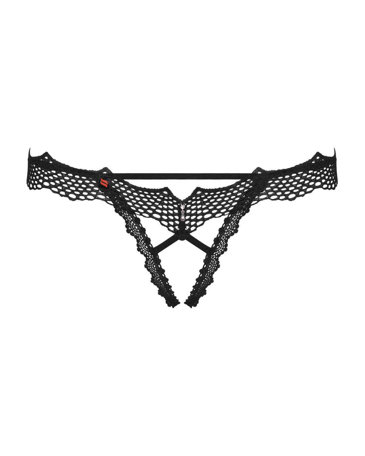 Bravelle String ouvert - Noir