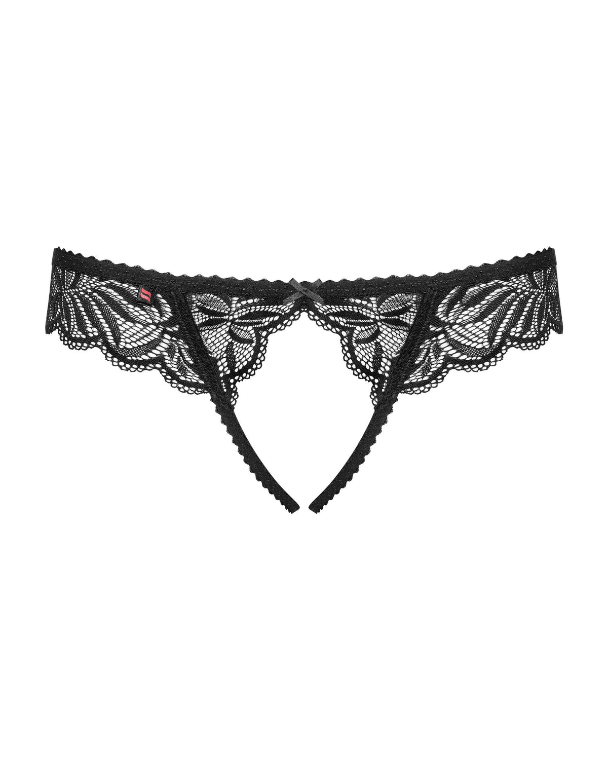 Contica Tanga ouvert - Noir