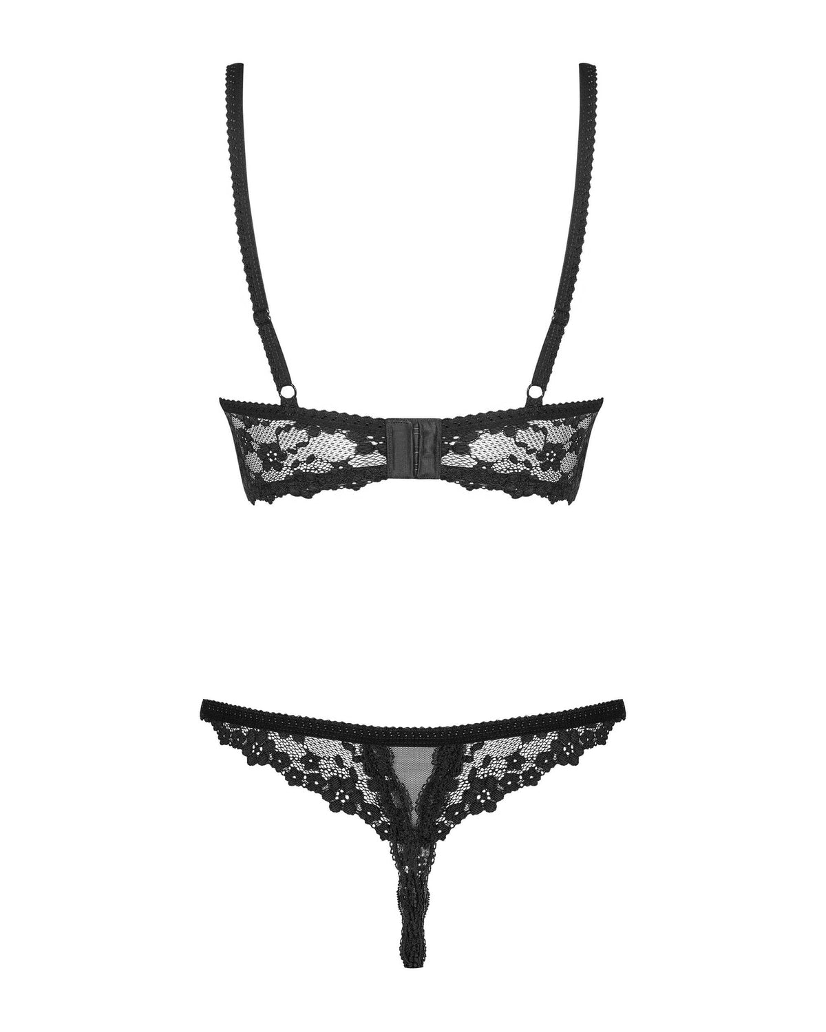 Letica Ensemble ouvert 2 pcs - Noir