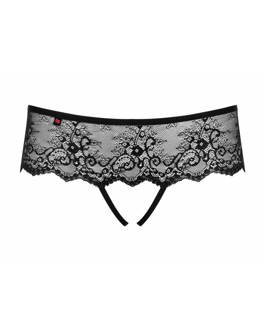 Merossa Tanga ouvert - Noir
