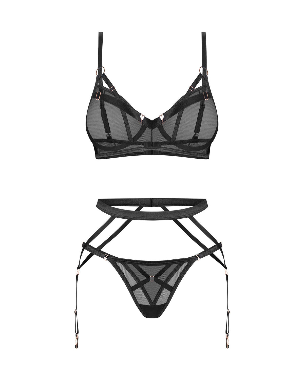Euridia ensemble 3 pièces - Noir