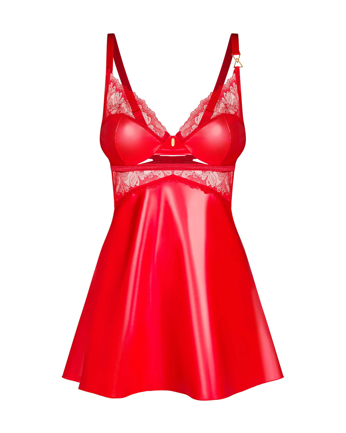 Aliosa nuisette et string - Rouges