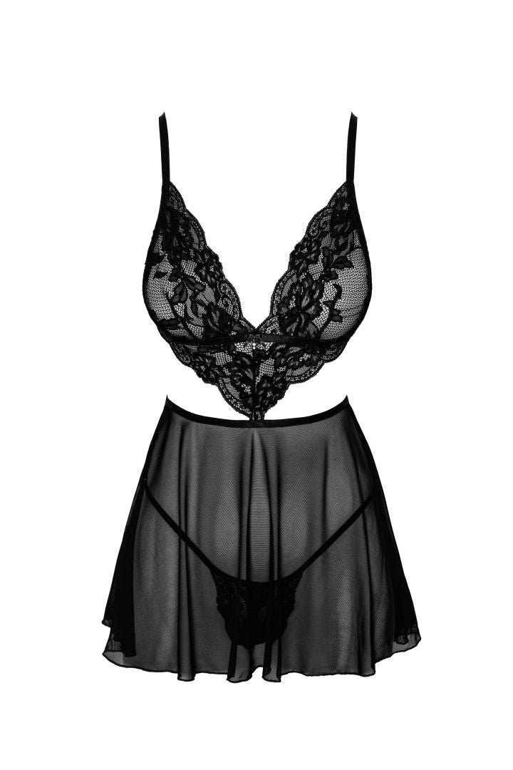 French Kiss 242 babydoll - noire
