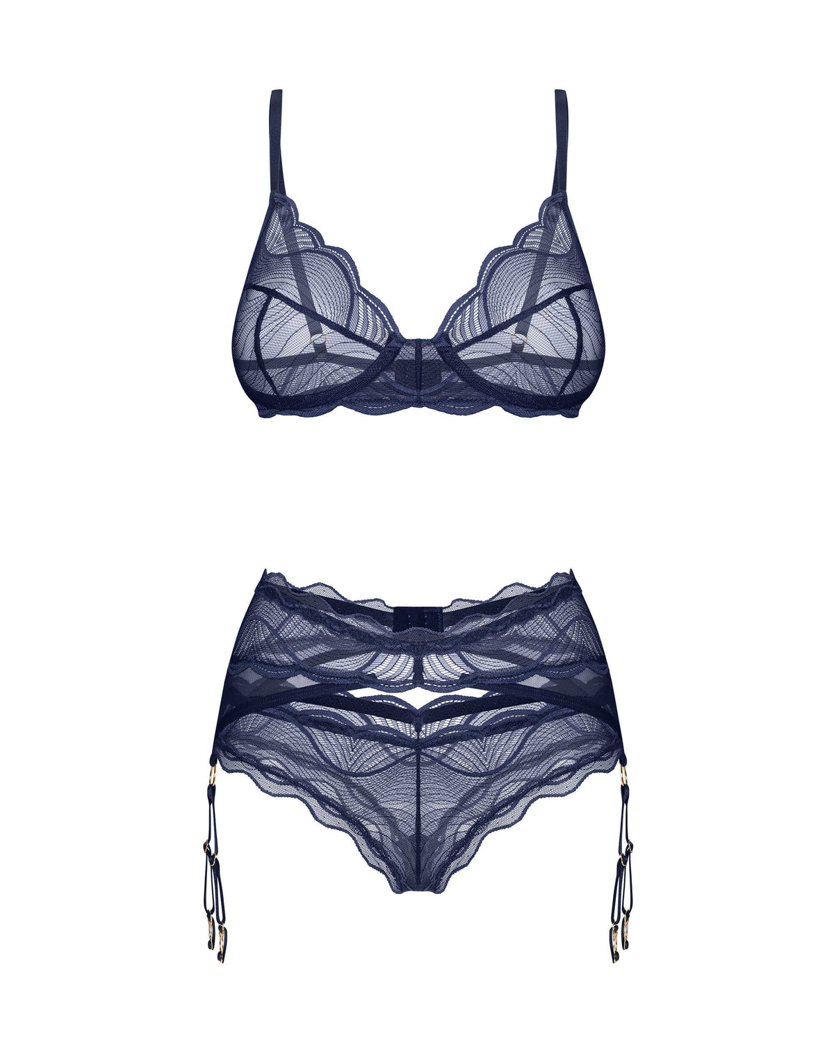 Nightly blue ensemble 3 pièces - Bleu