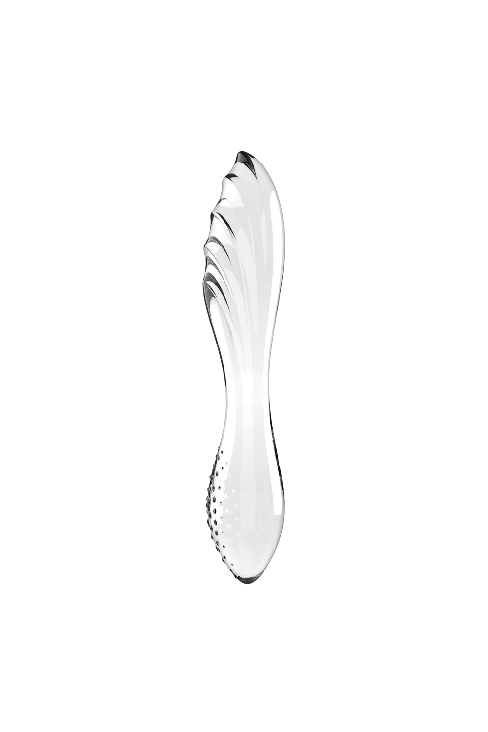 Gode en verre transparent haute qualité Dazzling Crystal 1 Satisfyer