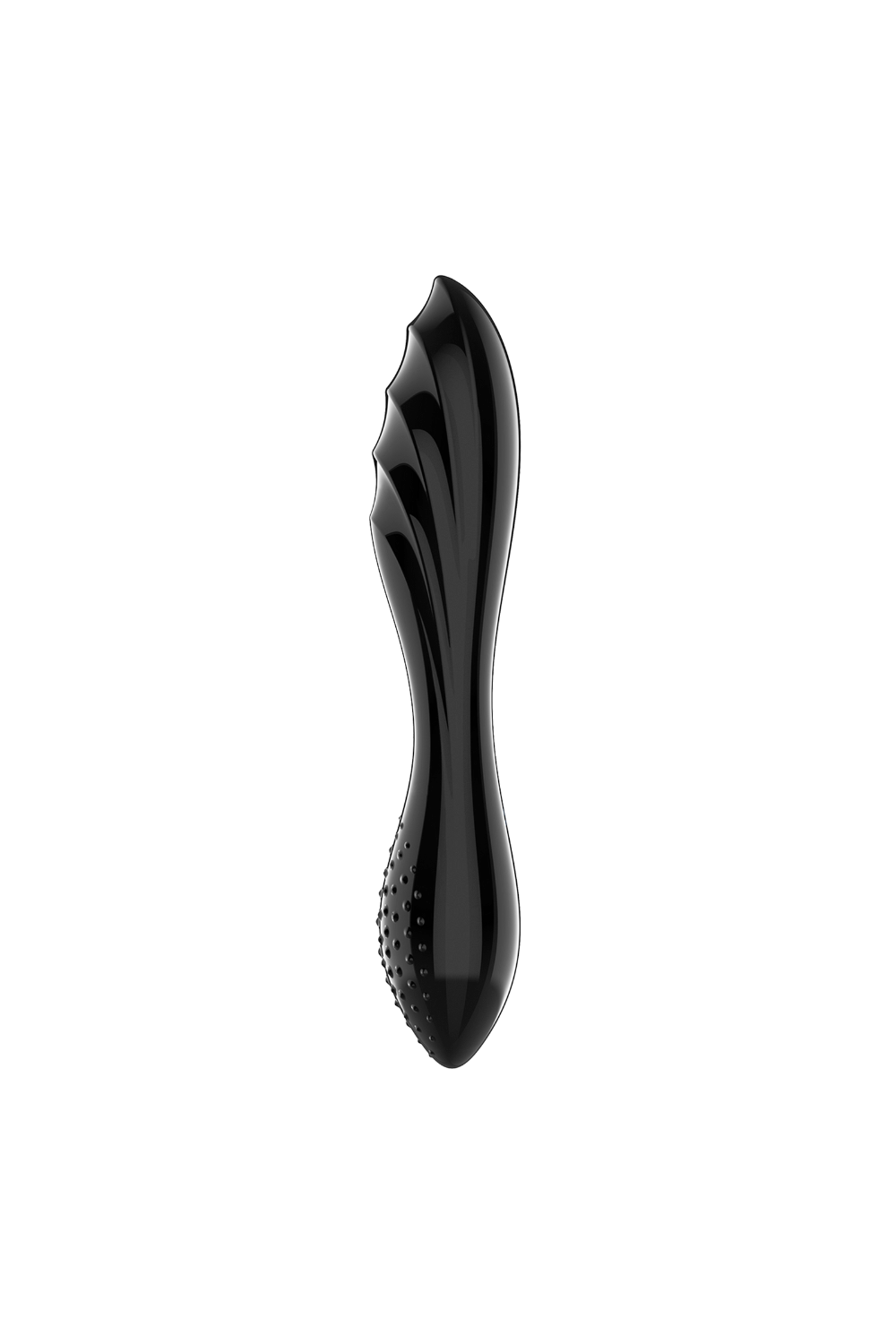 Gode en verre noir haute qualité Dazzling Crystal 1 Satisfyer