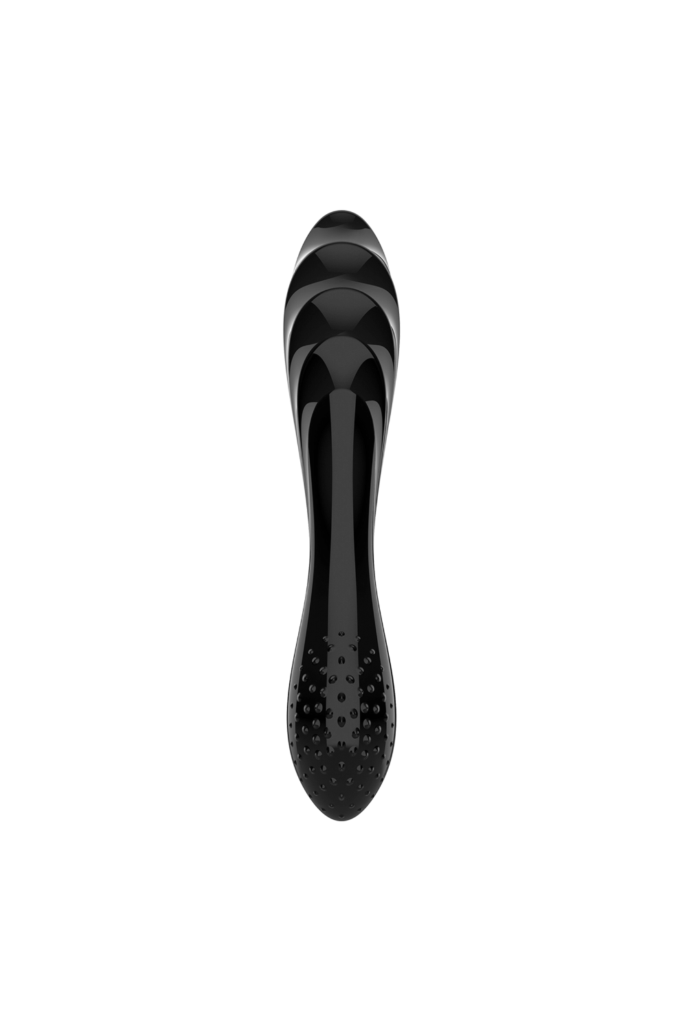 Gode en verre noir haute qualité Dazzling Crystal 1 Satisfyer