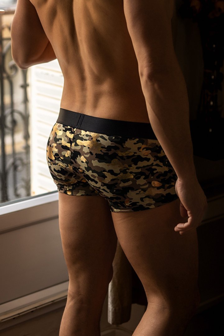 Boxer imprimé camouflage ARMY