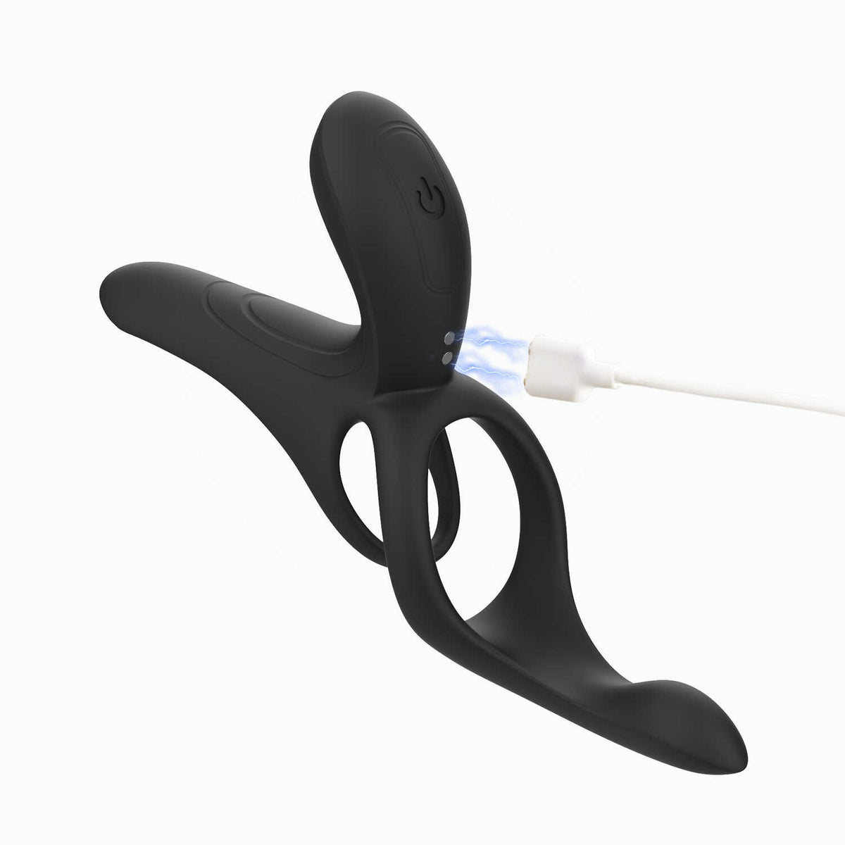 PLEASURE PIVOT Vibromasseur pour couples contrôlé par application - Noir