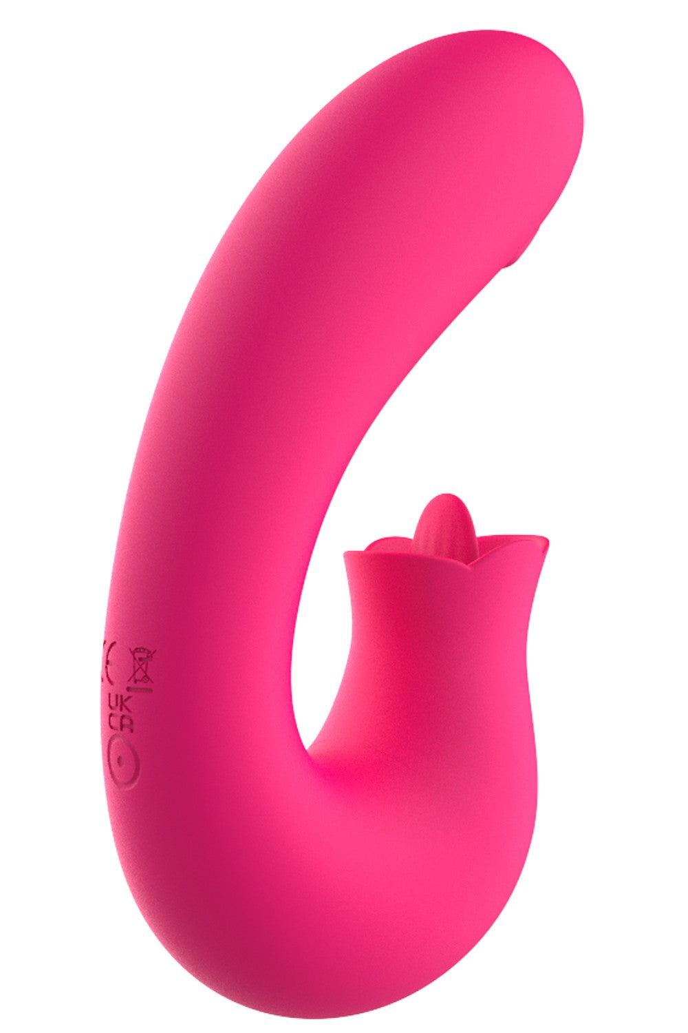 Vibromasseur 2 en 1 G-spot et stimulateur de clitoris USB Kali rose