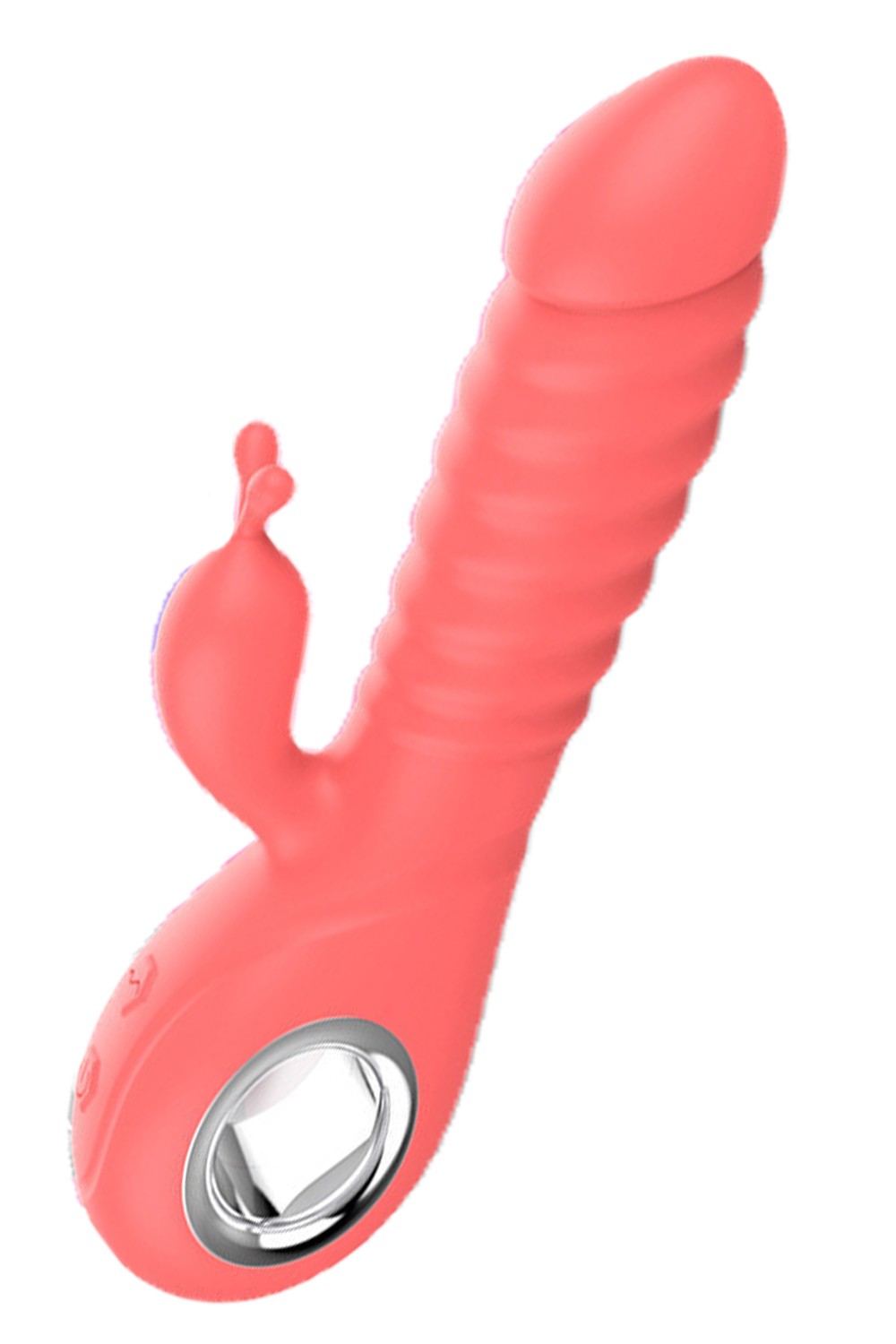 Vibromasseur rabbit rotatif 7 vibrations USB