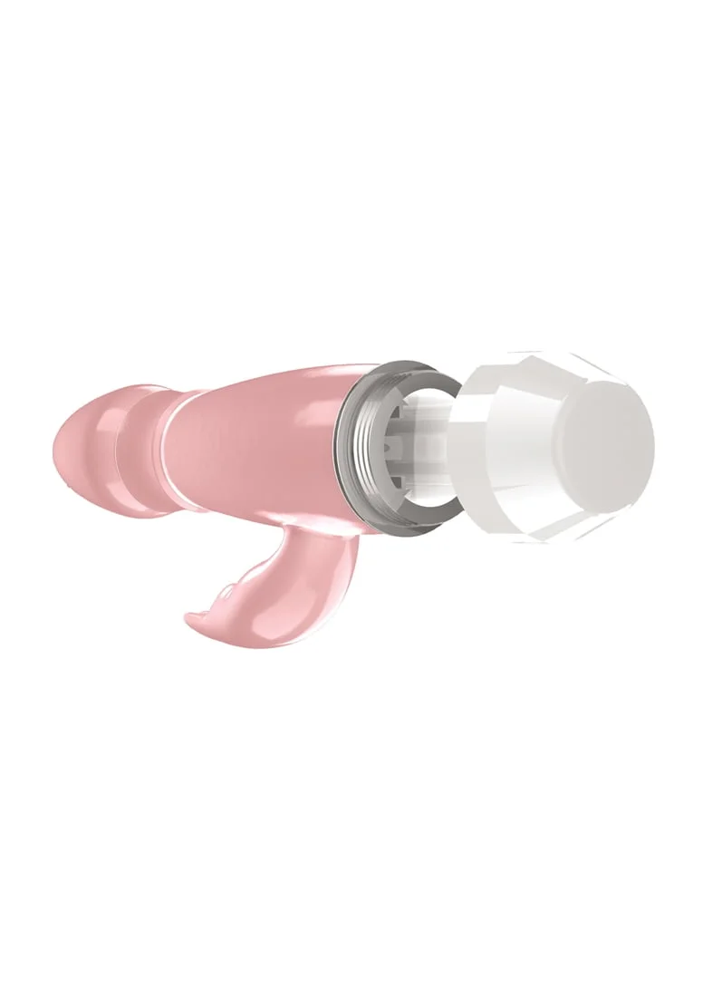 Vibromasseur Rabbit rose multivitesse