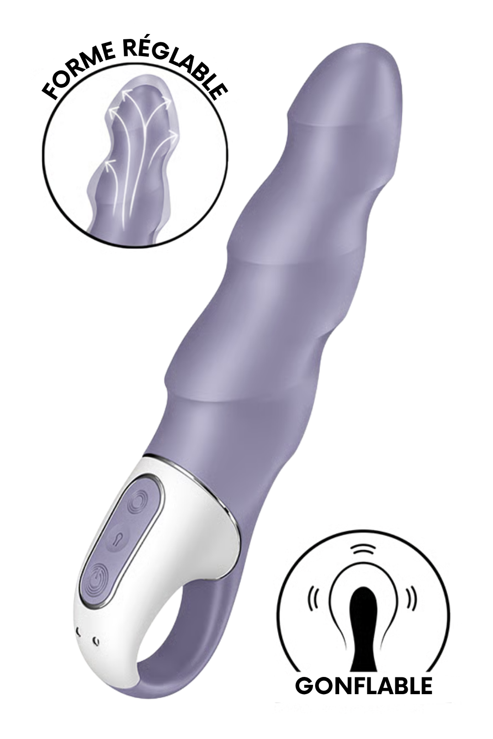 Vibromasseur gonflable Satisfyer Air Pump Vibrator 1