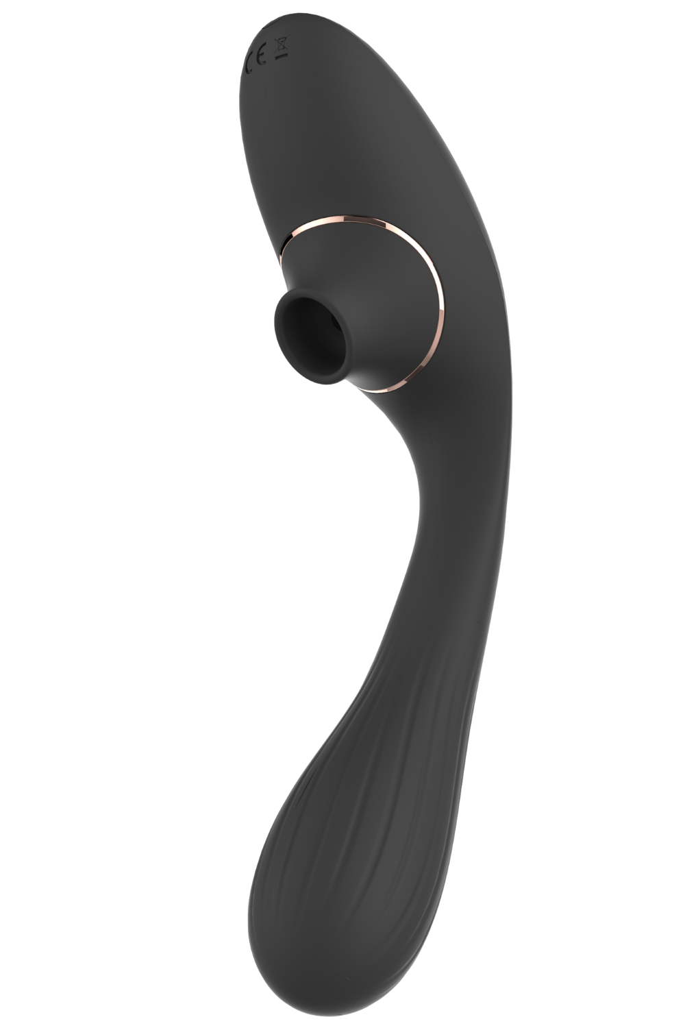 Stimulateur Clitoridien & Vibromasseur Point G 2-en-1 DINA Noir