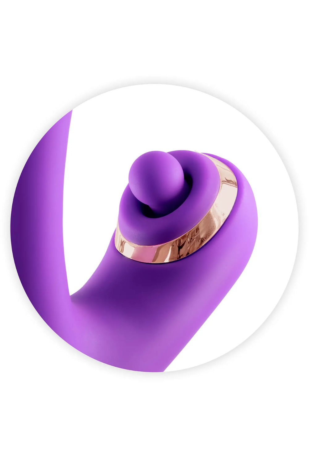 Vibromasseur rabbit 3-en-1 avec tapotements Joyfully