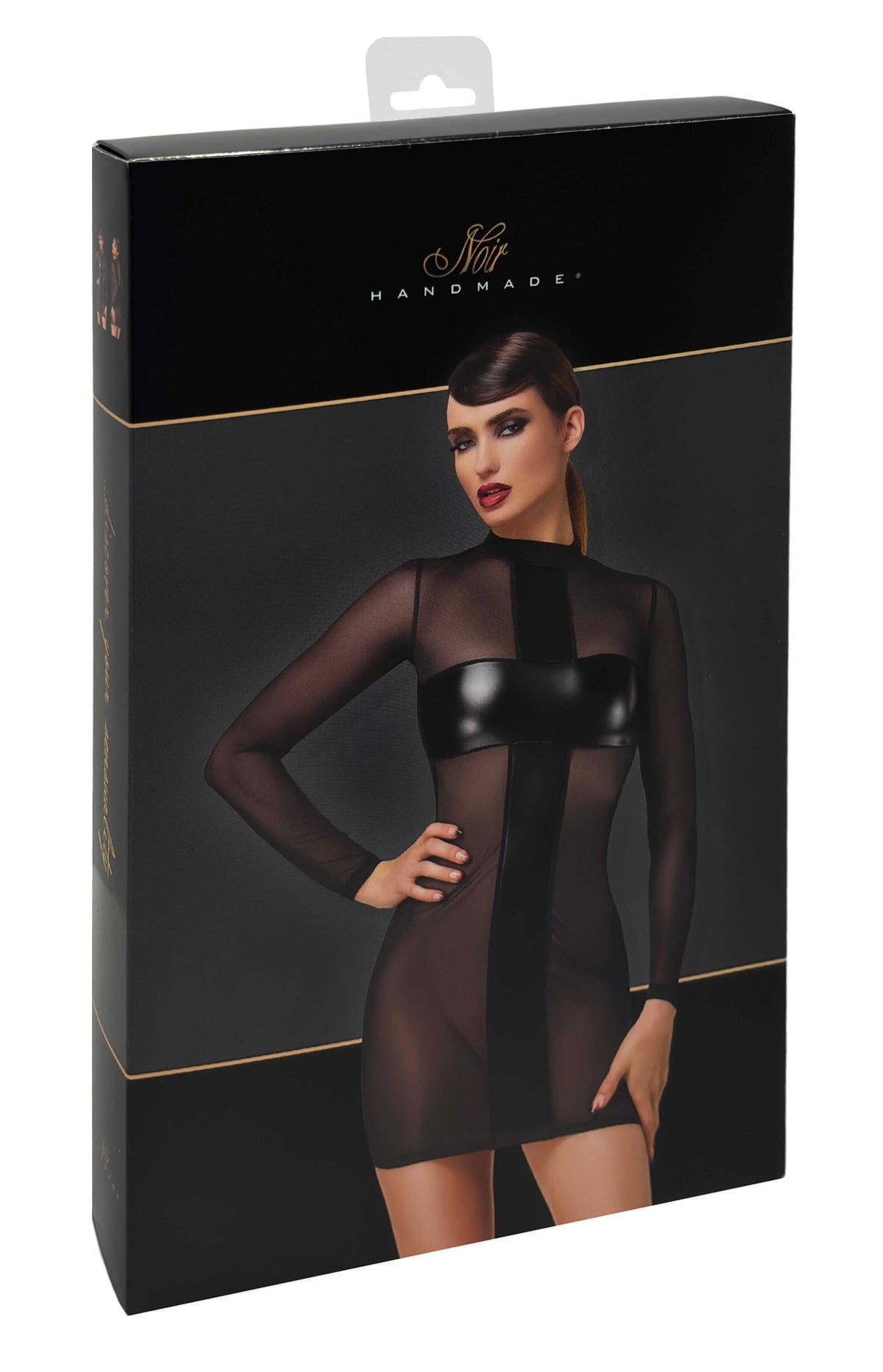 F369 Crossfire Mini Robe en maille et wetlook