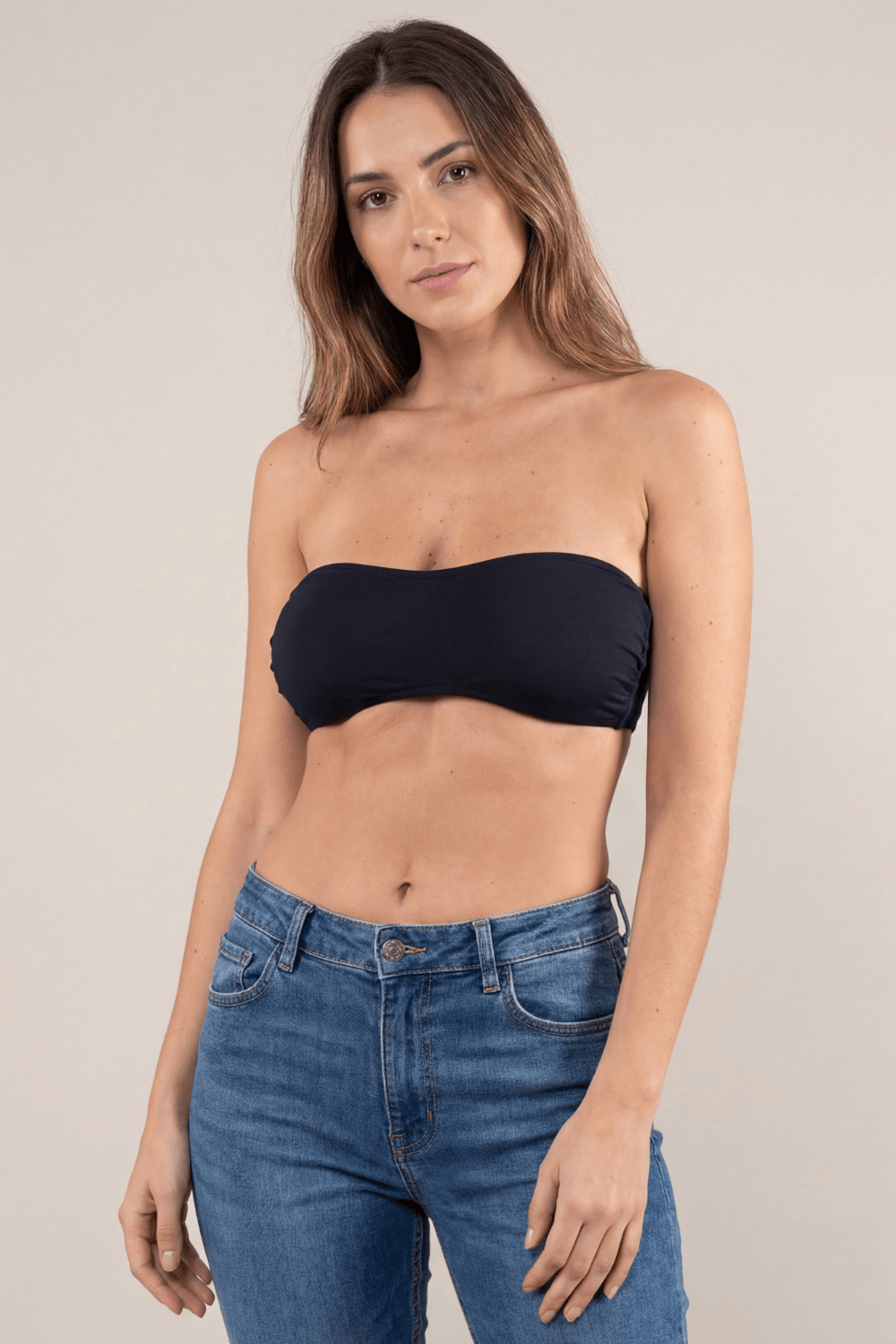 Bandeau de poitrine noir