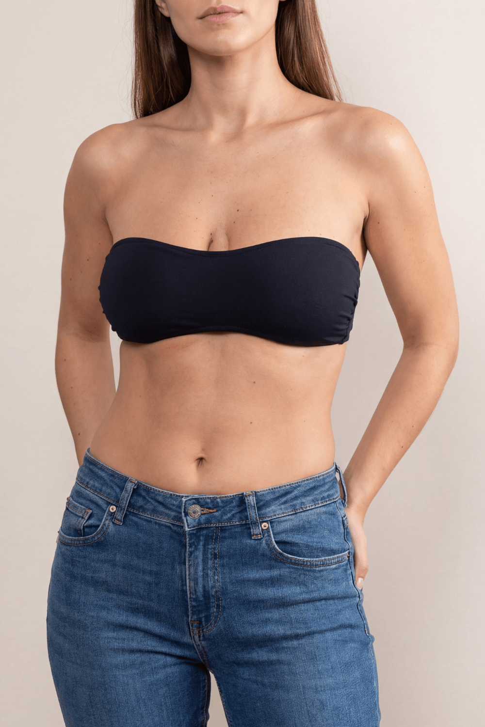 Bandeau de poitrine noir