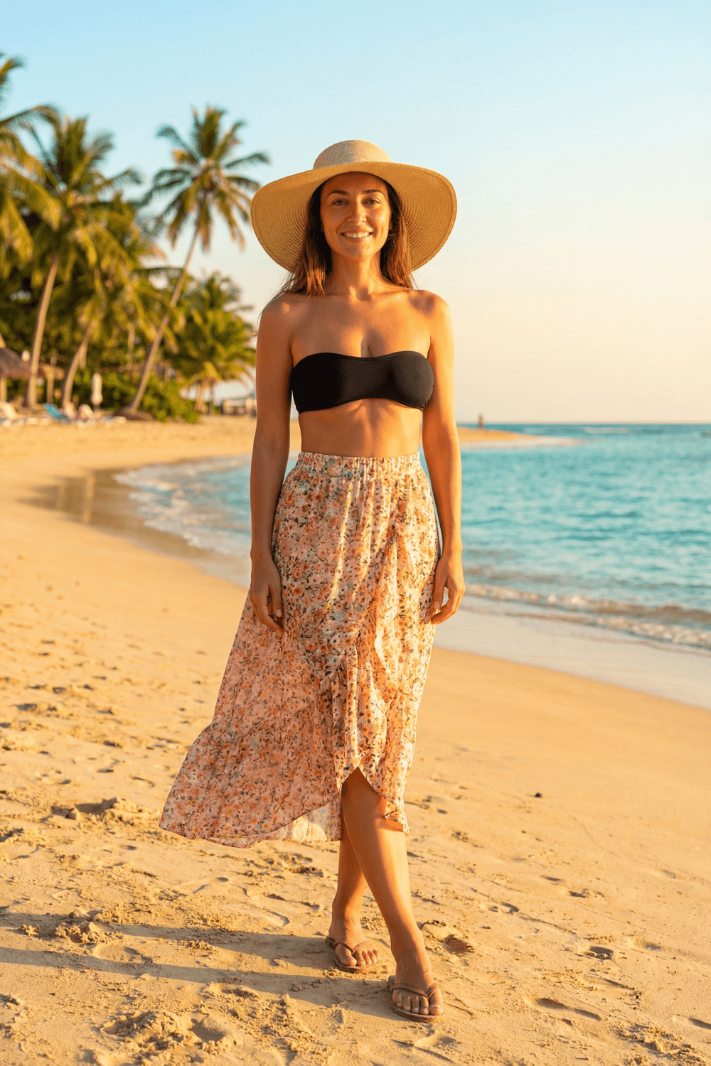 Bandeau de poitrine noir