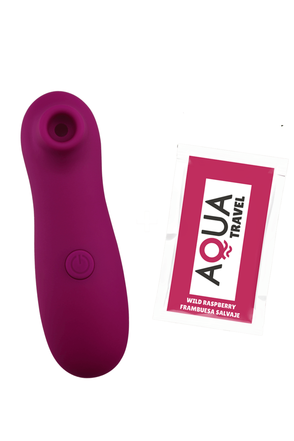 Stimulateur Clitoridien Sans Contact Violet + 1 dosette de lubrifiant — Pocket Pleasure