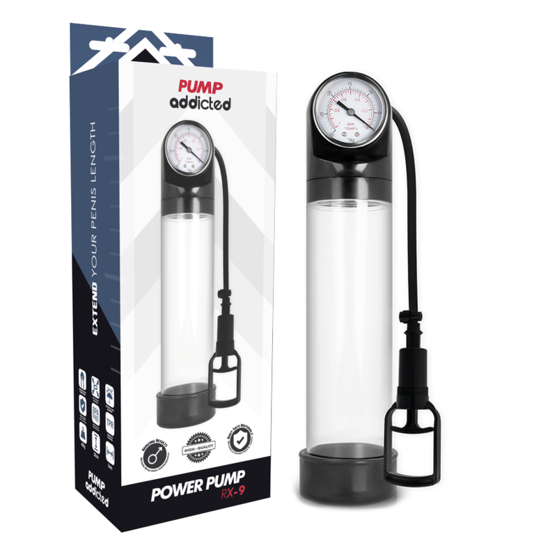 PUMP ADDICTED - POMPE D'ÉRECTION NOIRE RX9